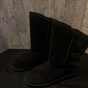 Women's Black Bearpaw Boots